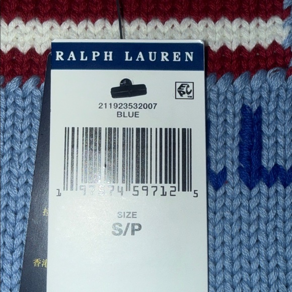 Ralph Lauren Polo American Flag Knit Sweater unisex size small - Picture 5 of 7